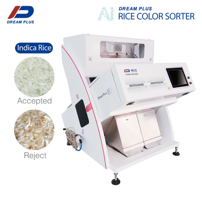 Accuratezza del selezionatore 99,9% di colore del riso di AI di alta precisione