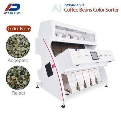 99,9% caffè Bean Sorter Machine di accuratezza 5 scivoli