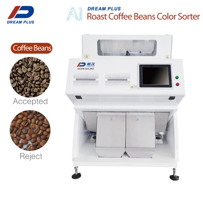 Un caffè industriale Bean Color Sorter il RGB 160 di 2 scivoli incanala