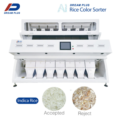 Dreamplus Rice Color Sorting High Accuracy 99,99% Sorting Machine