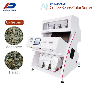 Alta precisione dei canali degli scivoli 192 di Bean Sorting Machine 3 del caffè della macchina fotografica del CCD RGB