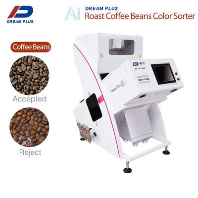 1 caffè Bean Sorter Machine High Efficiency degli scivoli mini
