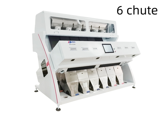 Selezionatrice automatica a colori per riso 6 scivoli 384 canali