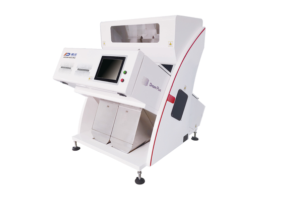RGB CCD Agricoltura Fagioli Bianchi Color Sorter Machine 2 Scivoli