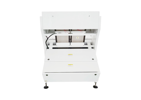 RGB CCD Agricoltura Fagioli Bianchi Color Sorter Machine 2 Scivoli