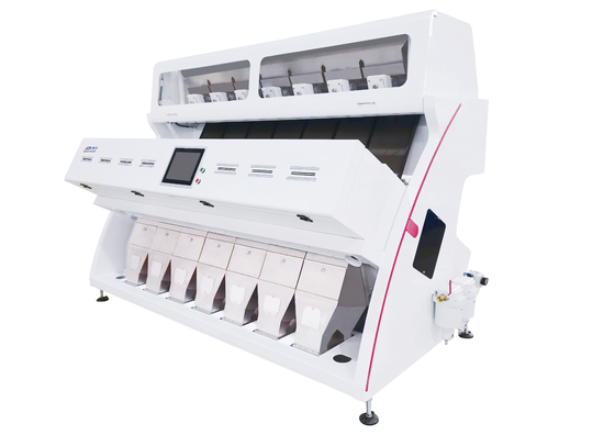 Accuratezza bianca di Bean Grain Color Sorter Great di agricoltura di 7 scivoli