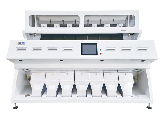 Accuratezza bianca di Bean Grain Color Sorter Great di agricoltura di 7 scivoli