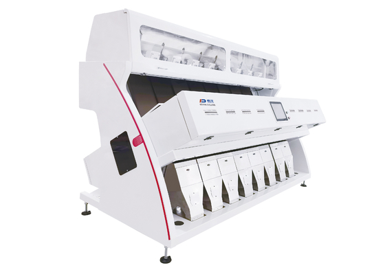 Telecamera CCD bianca di Bean Grain Color Sorter With di agricoltura di 8 scivoli