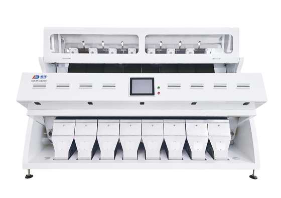 Telecamera CCD bianca di Bean Grain Color Sorter With di agricoltura di 8 scivoli