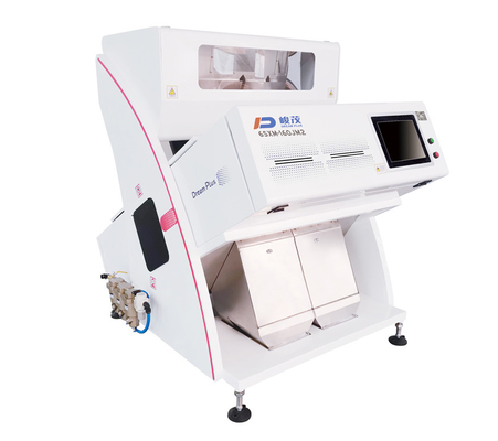 CCD Rice Color Sorting Machine sfondo RGB 2 cascate AC220V / 50Hz