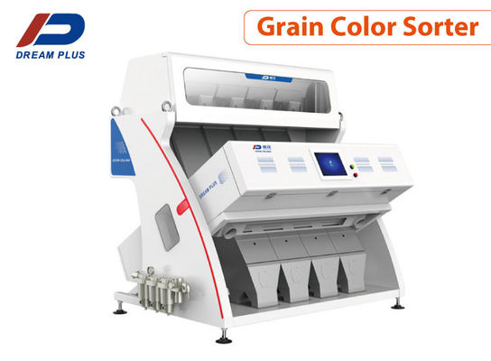 Selezionatore di colore del grano di 4 scivoli per i fagioli che ordinano alta precisione