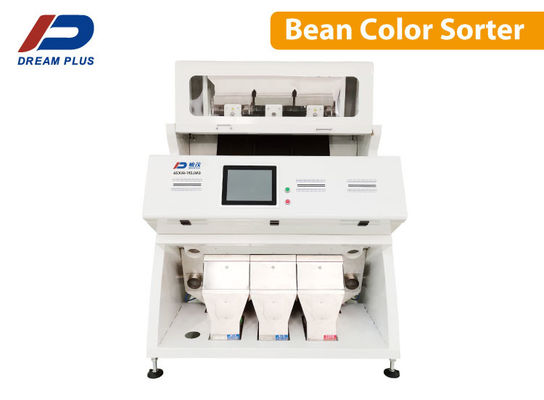 3 scivoli verdi e caffè arrostito Bean Sorting Machine, selezionatori ottici di colore