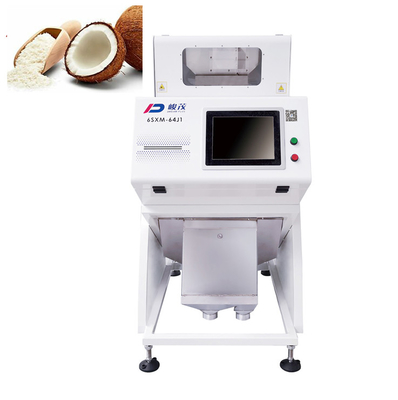La noce di cocco essiccata si sfalda Mini Color Sorter un'uscita di 0.5-1.0 t/h