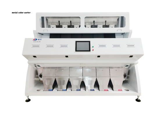 Selezionatore di colore di 6 scivoli per metallo che ricicla alluminio di rame industriale
