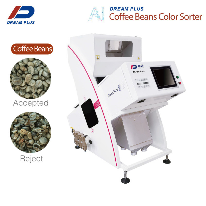 L'alta accuratezza di separazione Mini Color Sorter For Coffee Bean Rice 80 incanala