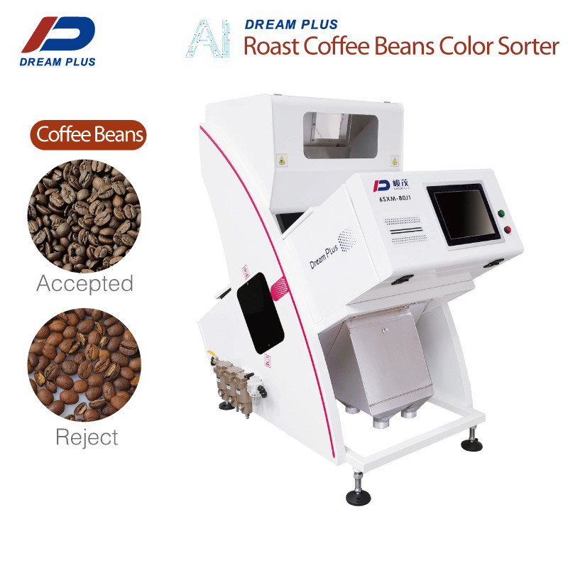 1 caffè industriale Bean Color Sorter dello scivolo 80 canali