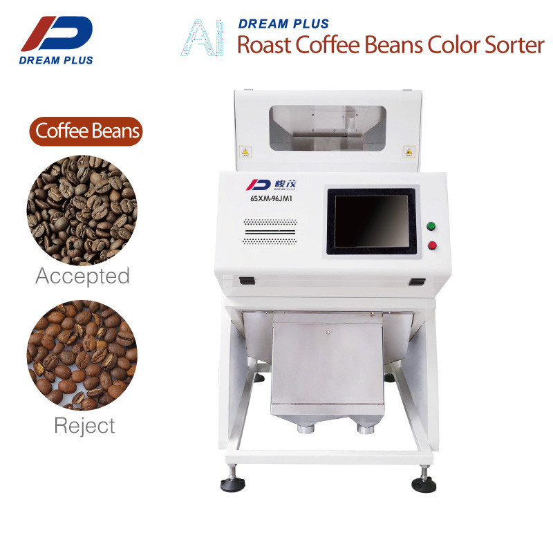 Telecamera CCD di Bean Color Sorter Industrial With del caffè di 96 canali