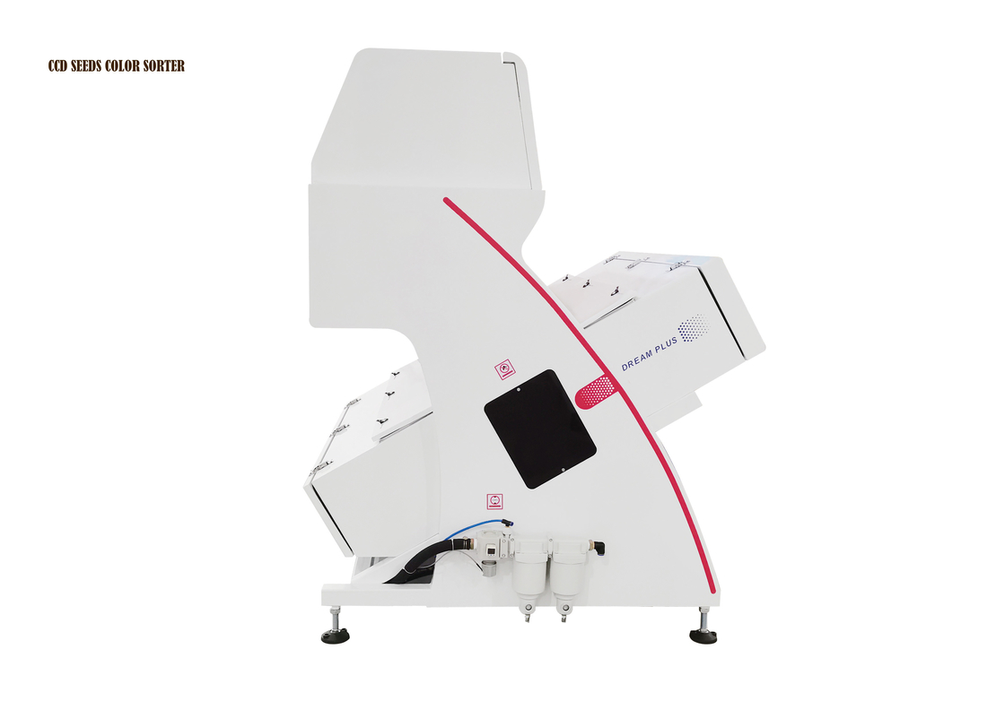 CCD Seeds Color Sorter 4 Chute Precisione di selezione del 99%.