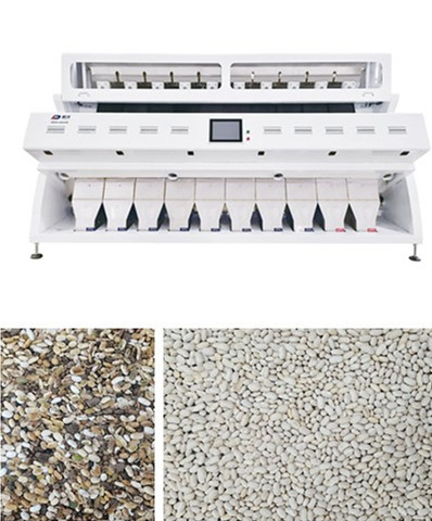 10 pixel bianco RGB di Bean Grain Color Sorter 5400 degli scivoli