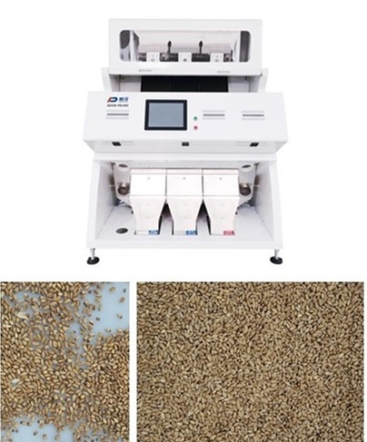 Installazione facile del selezionatore di colore di RGB del grano di agricoltura di 3 scivoli