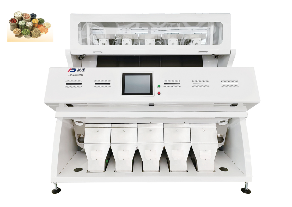 3kw Fast Speed Seeds Optical Sorting Machine Precisione di selezione 99,9%