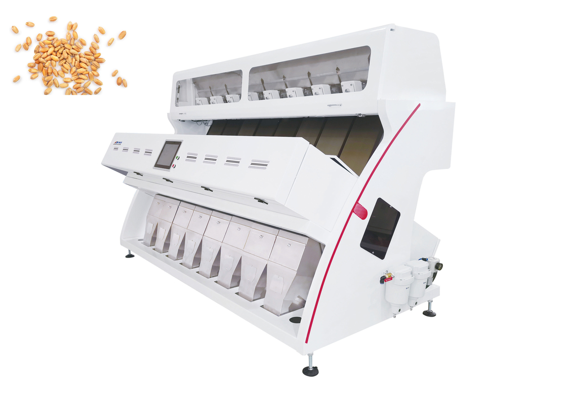 Migliora il tuo processo di selezione con la macchina di classificazione del grano con tecnologia di analisi a un solo pulsante