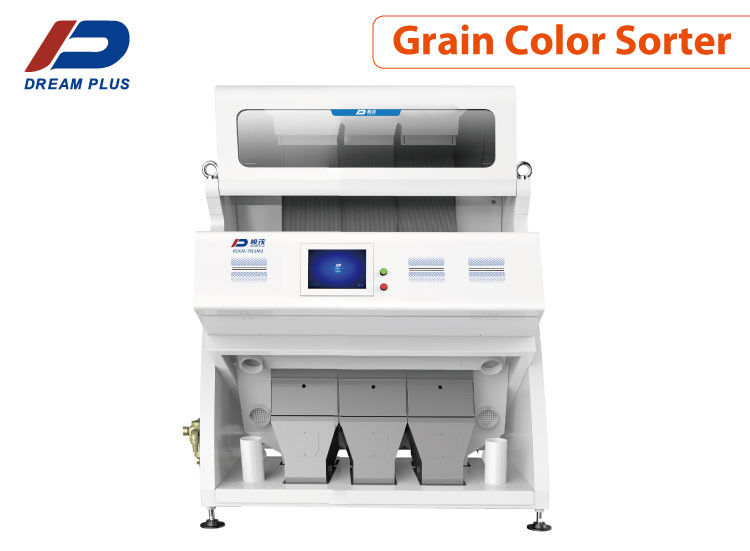 1 intelligente - di colore del grano della capacità 2t/H vaglio 3 scivoli 192 canali