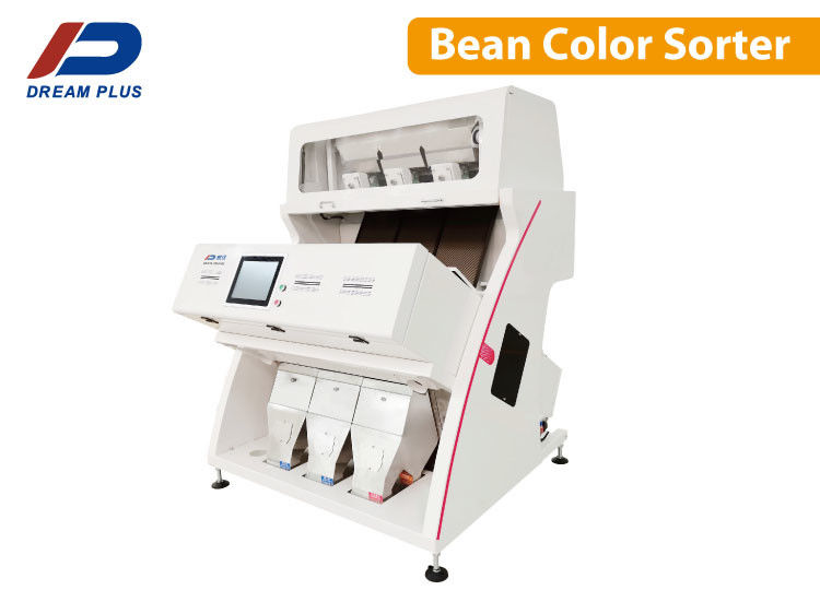 3 scivoli verdi e caffè arrostito Bean Sorting Machine, selezionatori ottici di colore
