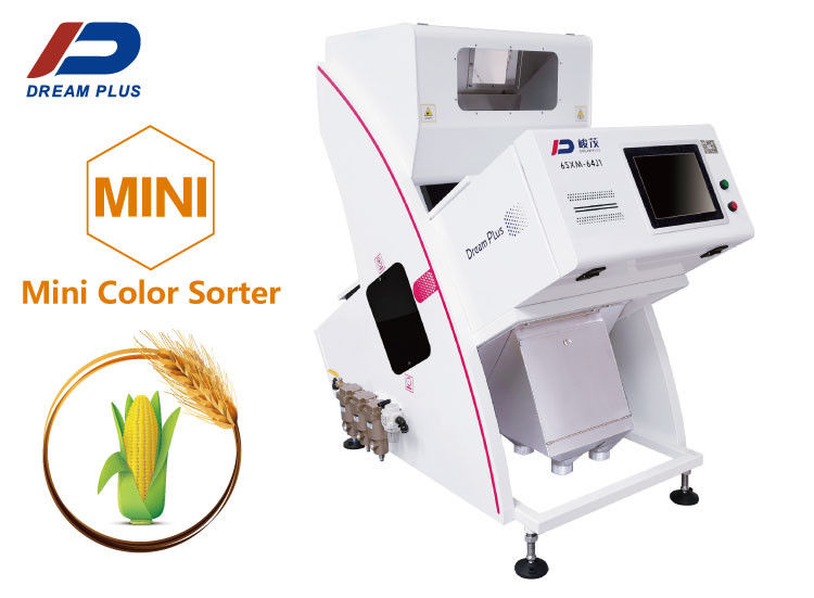 OEM Mini Grain Color Sorter Machine per la separazione del mais dell'orzo dell'avena del grano