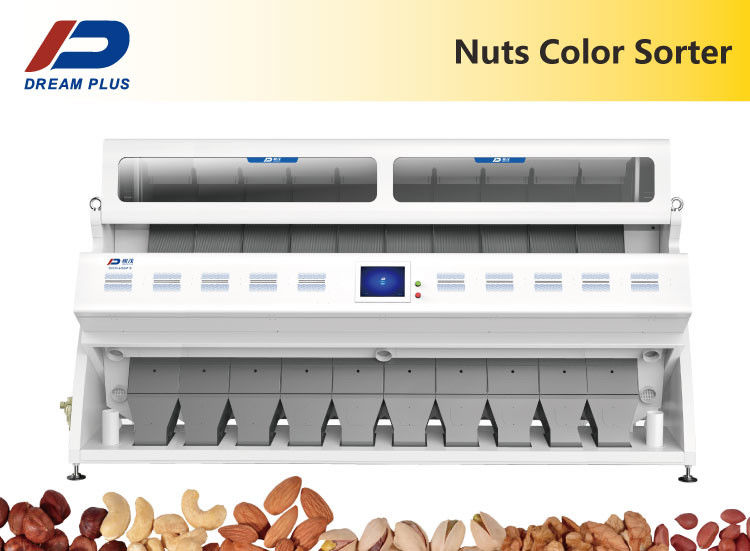 Selezionatore ottico intelligente 6 di colore del grano del CCD di 10 scivoli - 7t/H Manica di capacità 640