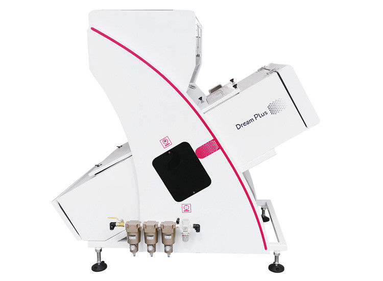 Capacità intelligente della macchina 1-2ton del separatore del riso del selezionatore di colore della telecamera CCD