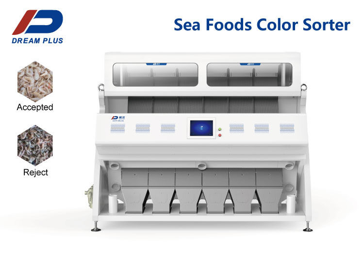 Macchina del selezionatore di colore del CCD dell'acquisizione immagine per i frutti di mare del gamberetto essiccato